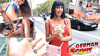 GERMAN SCOUT - FIT MILF SOFIA PICKED UP AND FUCKED AT STREET CASTING