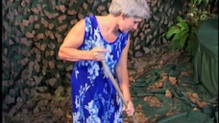 Skinny grey haired granny old cunt screwed