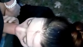 Quick fuck in the woods