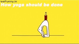 Yoga Kaise Karte He - Very Funny(freefunny.in)