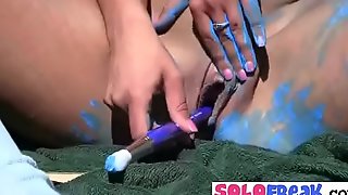 Crazy Sex Toys Used By Freak Naughty Solo Girl (missy maze) clip-24
