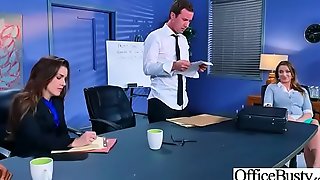 (Juelz Ventura) Big Tits Sluty Girl In Hardcore Sex In Office clip-13
