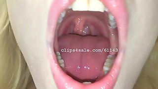 Mouth Fetish - Kristy Mouth Video 1