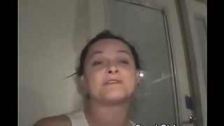 Street Walking Brunette Whore Sucking On Dick Point Of View