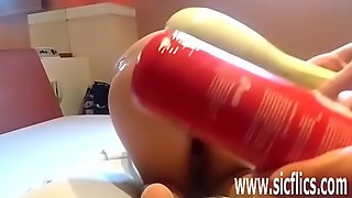 Extreme anal fisting and fervour extinguisher fuck