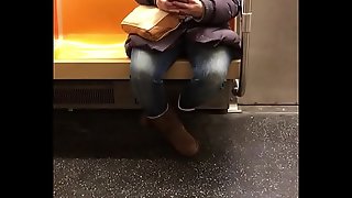 Candid Milf In Subway