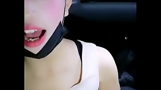 Chinese Cam Girl Car Sex Show