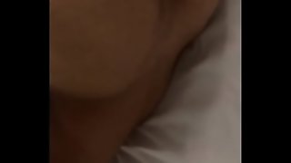 18 year old fucked by dildo and moans
