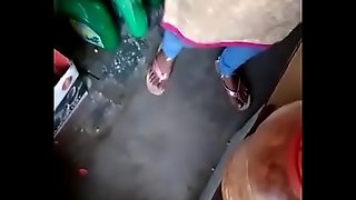 Indian desi girl blowjob in shop