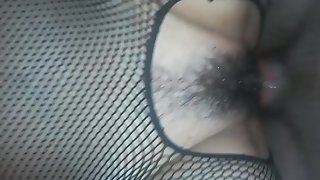 Wife fucks her ass in hidden cam