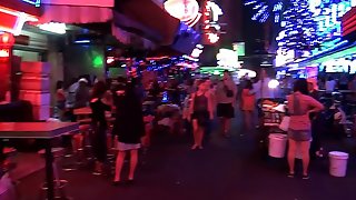 Soi Cowboy Sukhumvit Road Night in Thailand