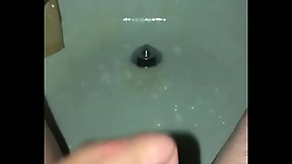 Cum shot in the shower naked masturbation