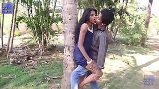 Desi Babe kissing